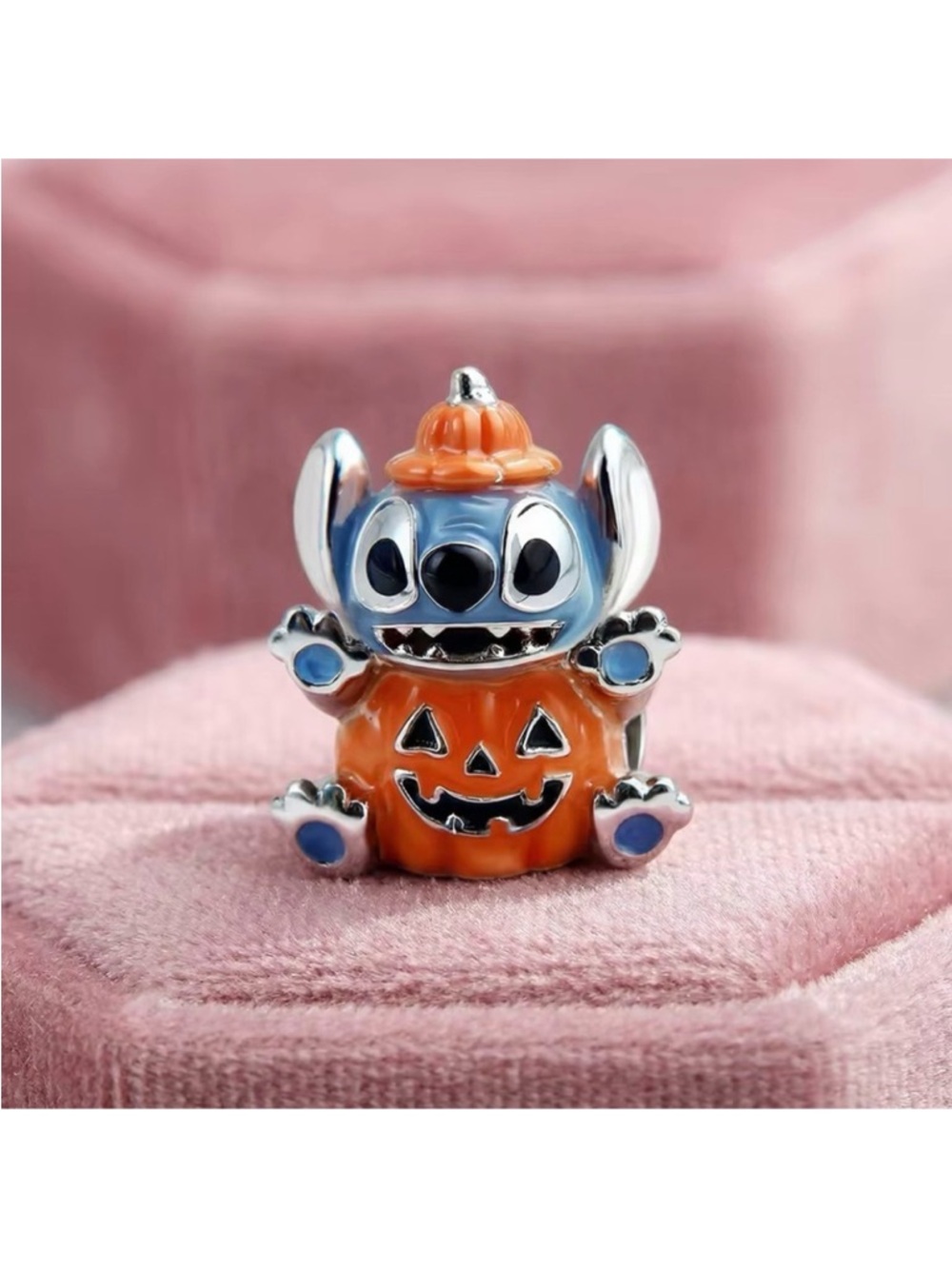 Lilo and stitch Halloween pumpkin charm